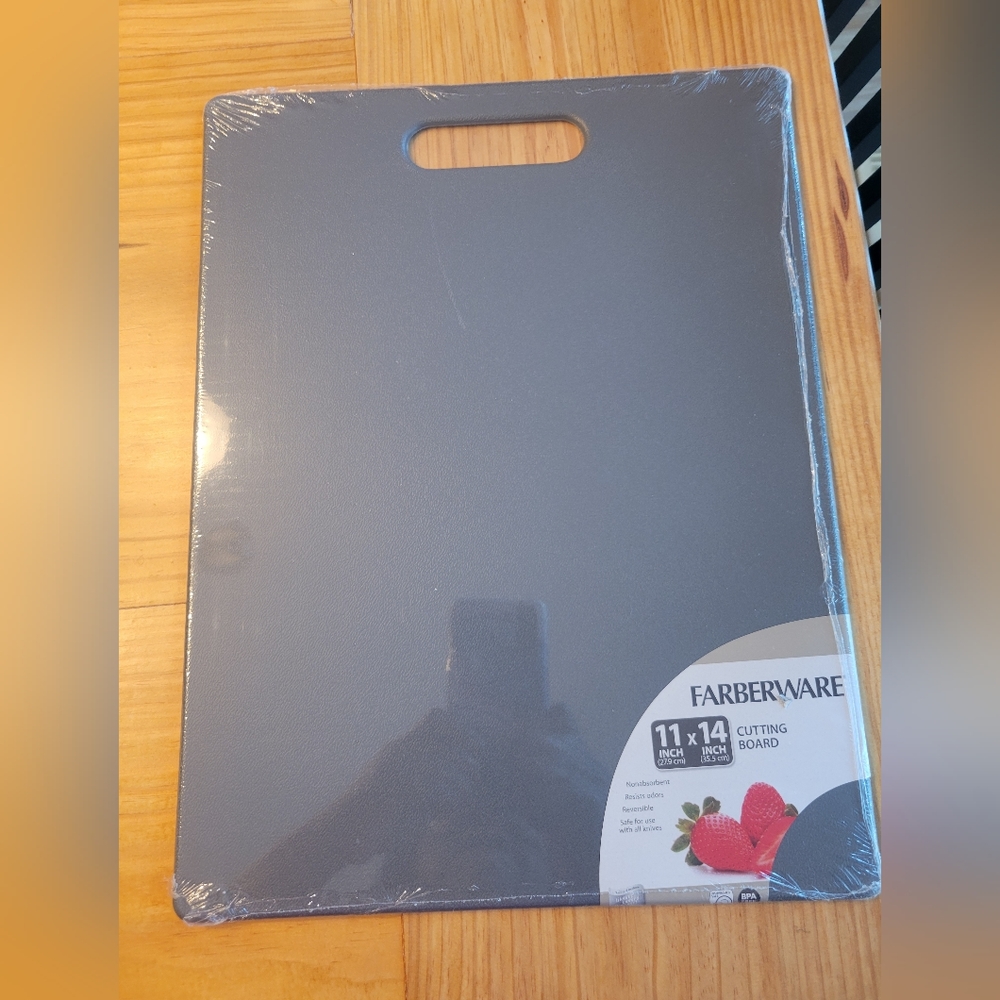 Farberware Cutting Board 11x14 Gray